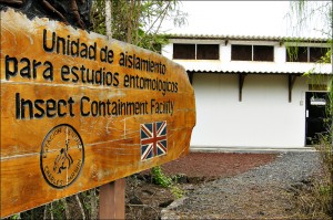 The Insectary and Quarantine Facility at the Charles Darwin Research Foundation